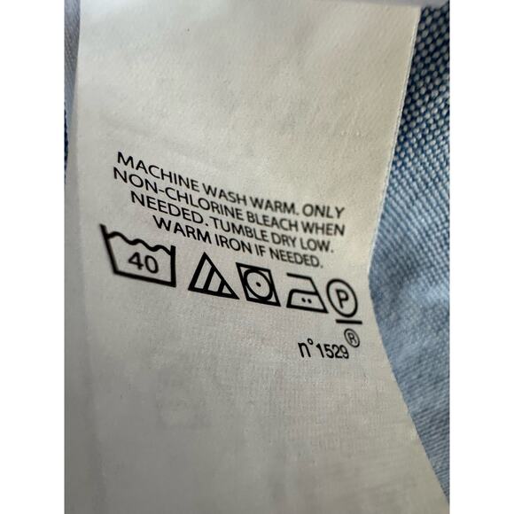 Polo‎ Ralph Lauren P-Wing 1992 Stadium Chambray Graphic Shirt XL - Picture 11 of 14